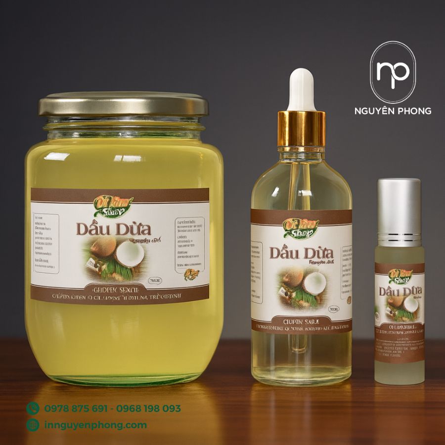 Mẫu tham khảo tem dán 7 màu